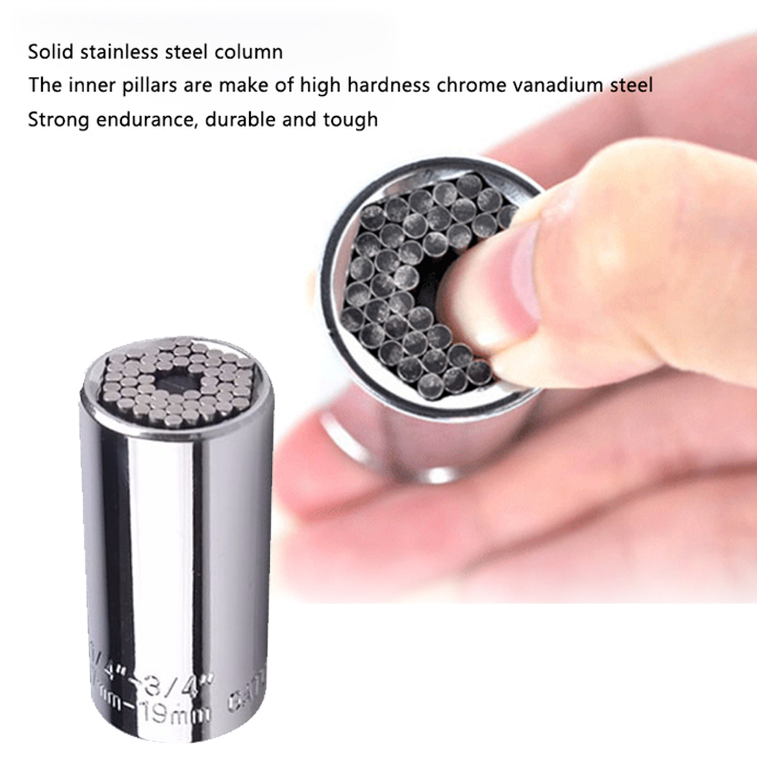 Πολυκαρυδάκι - Πολύκλειδο 7-19mm - Tools All Grip